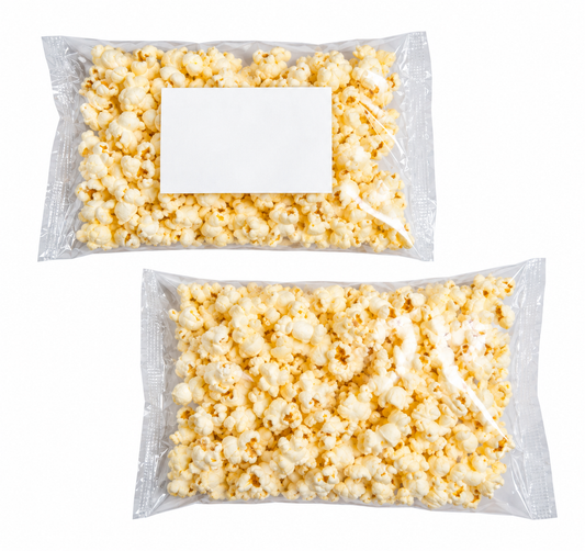 Branded Buttered popcorn bag