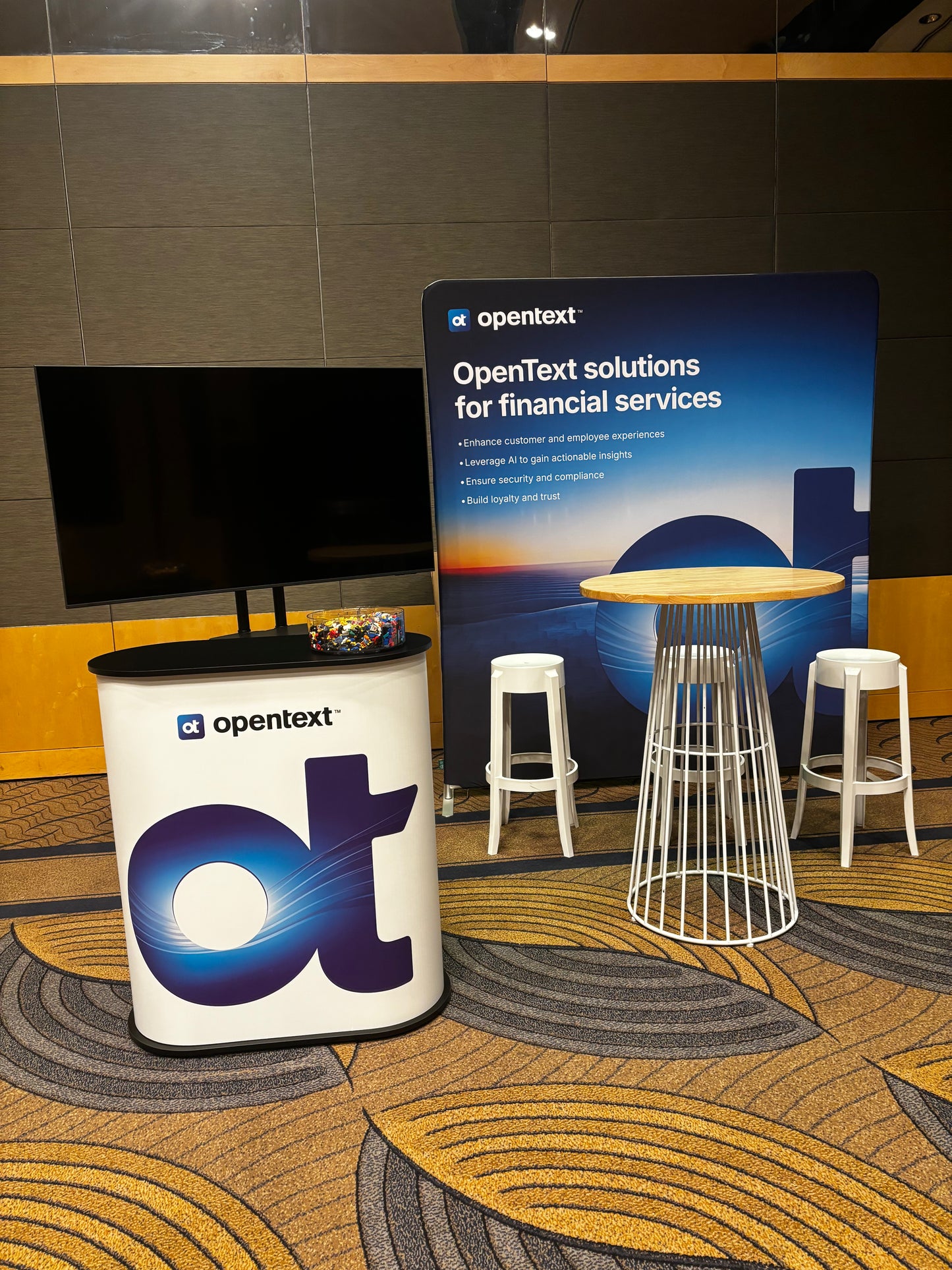 Branded Display Counter