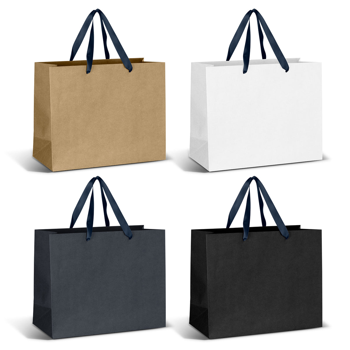 Ribbon Handle Paper Bag - Large
