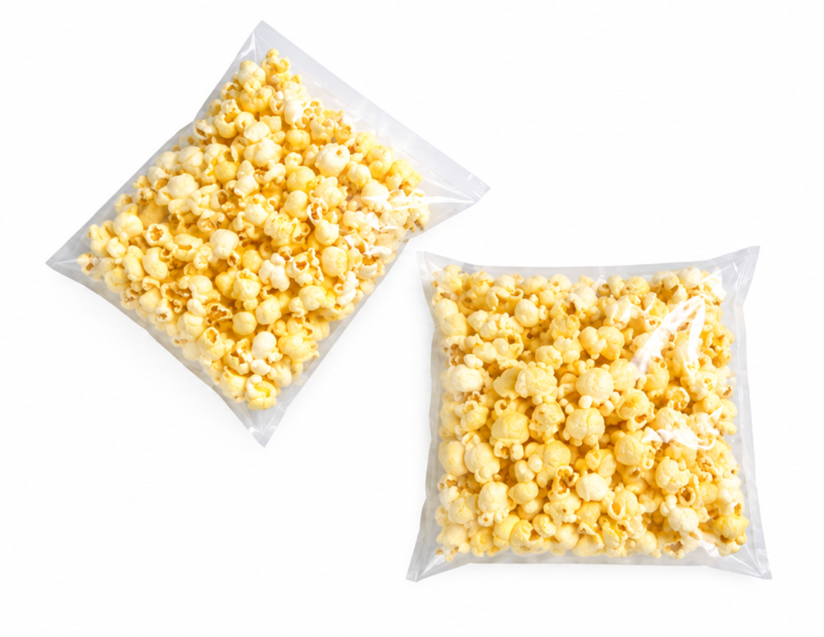 Branded Buttered popcorn bag