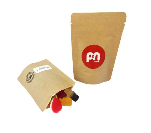 Compostable bag with Allens Retro Mix