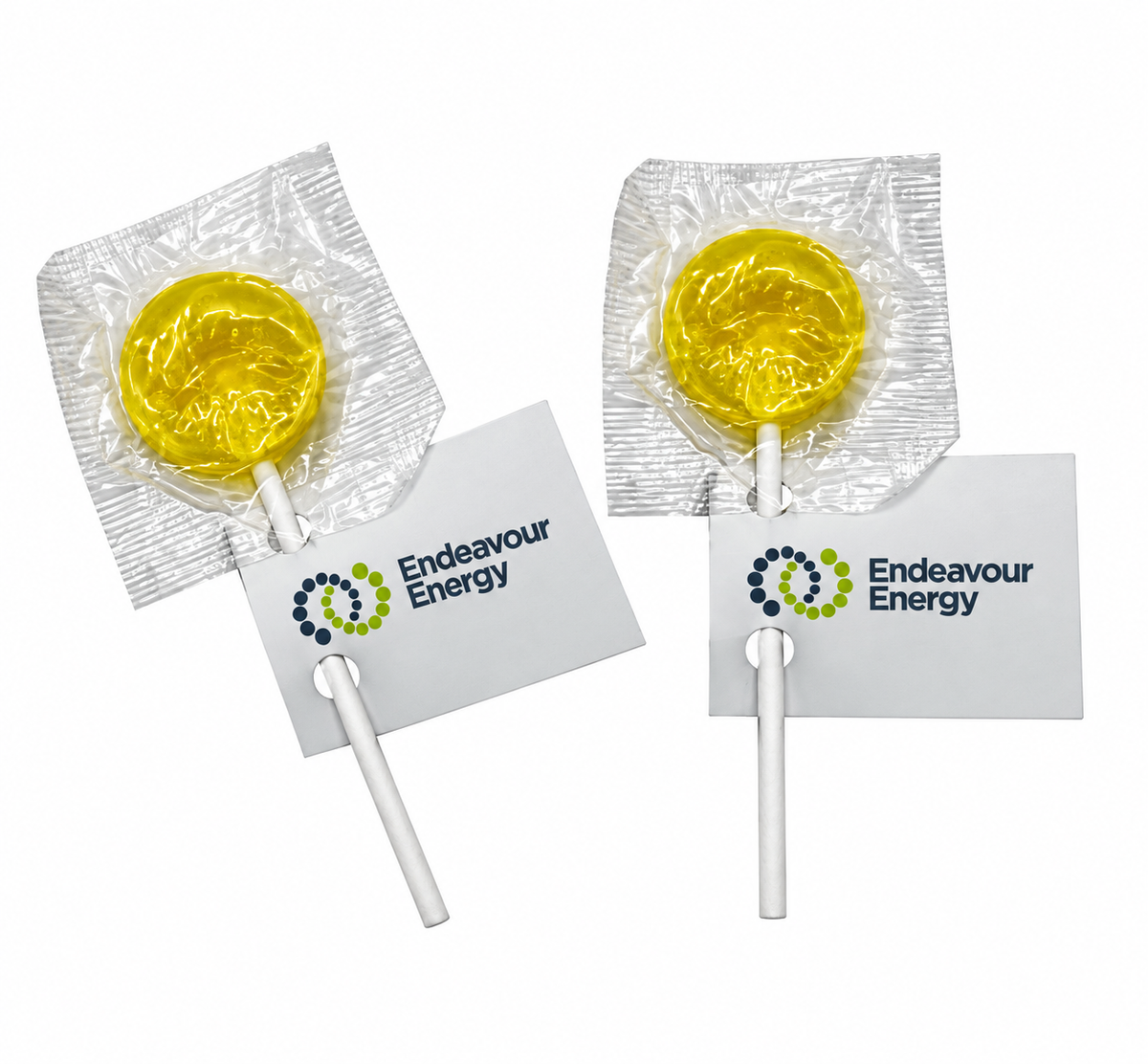 Small Branded Lollipop with Tag