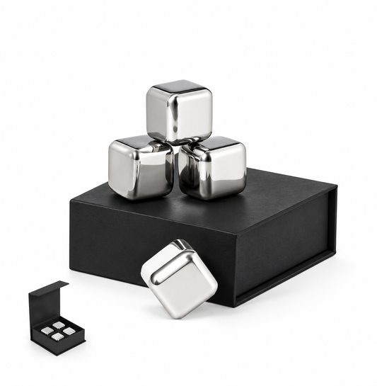 Stainless Steel Ice Cube Set