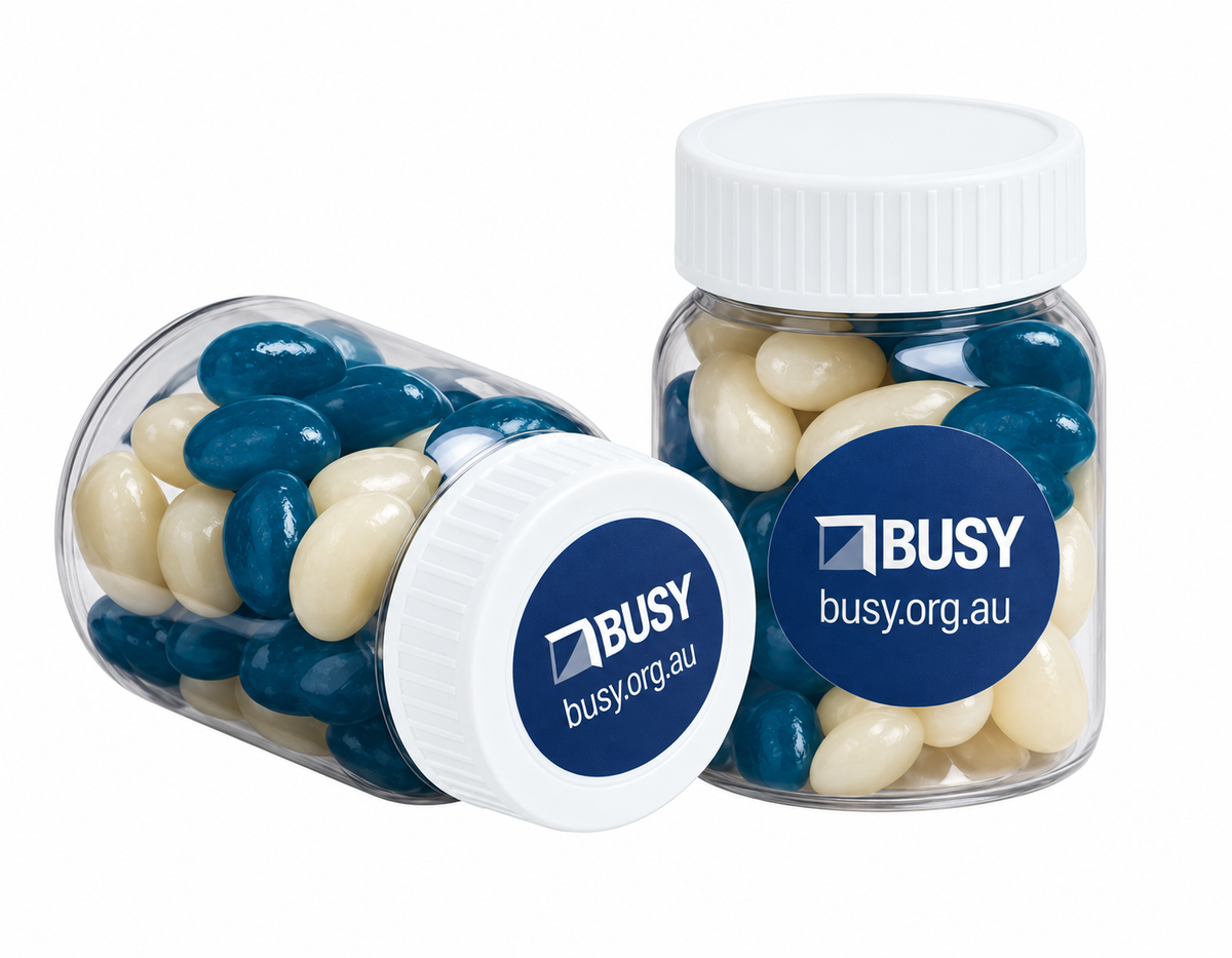 Baby Jar with Mini Jelly Beans